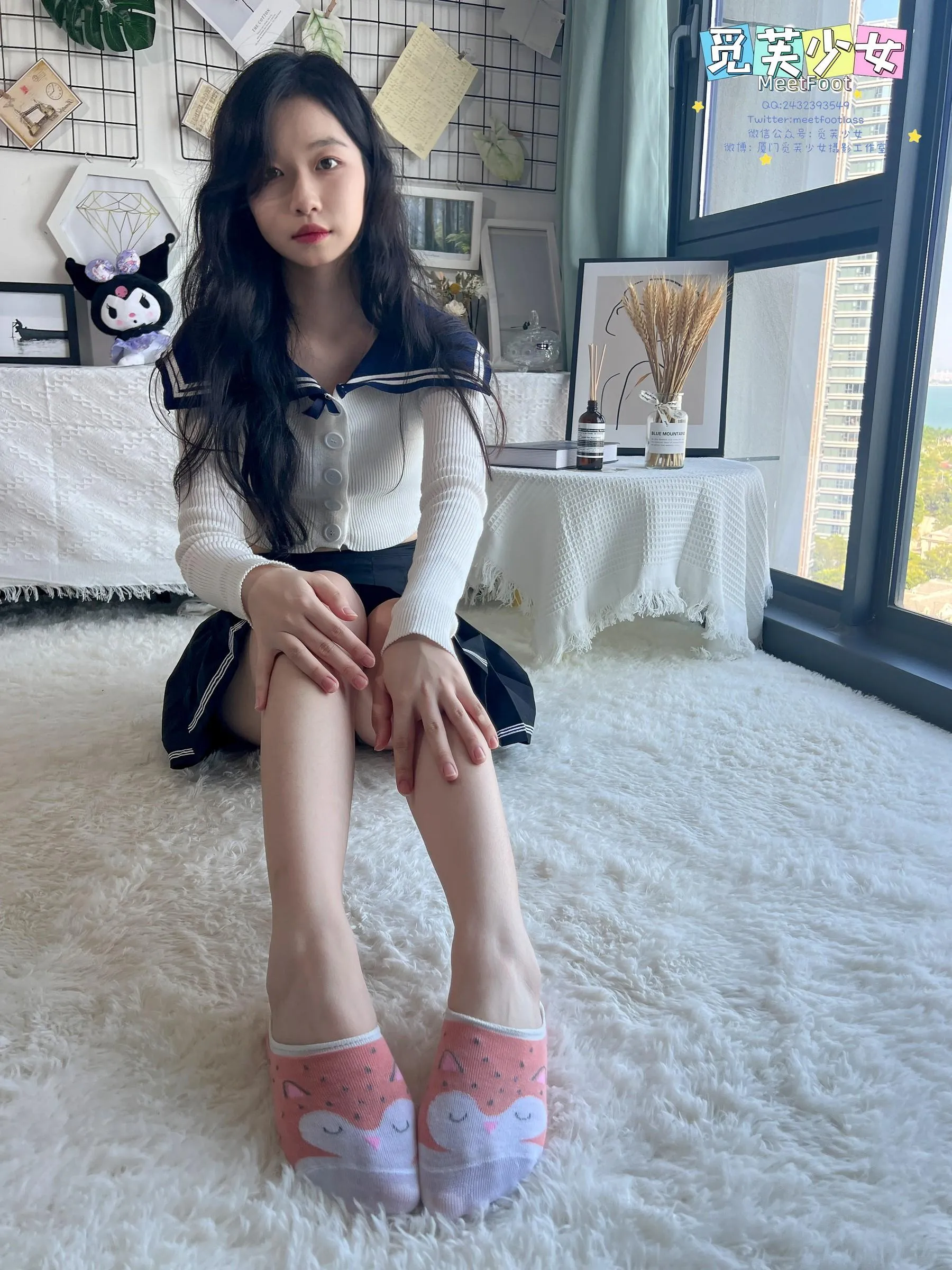 [觅芙少女]NO.018 JK短裙美少女-1 [105P]插图5